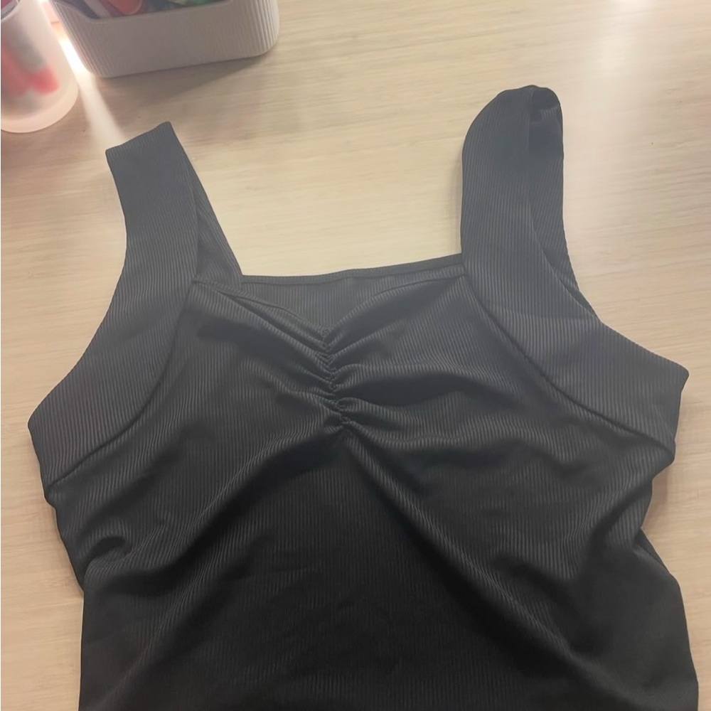 Black Sleeveless going out Top
